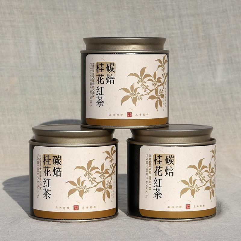 Charcoal-Roasted Osmanthus Black Tea – 50g - Image 2