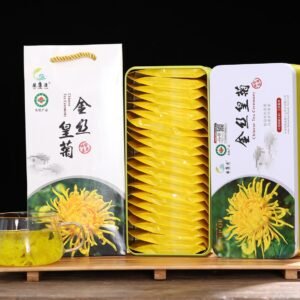 Organic Golden Silk Chrysanthemum – Superior Tin, 20 Flowers
